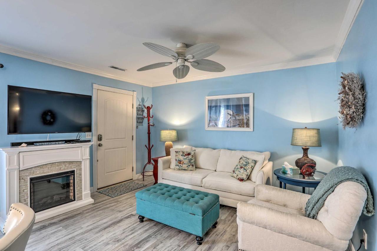 Breezy Murrells Inlet Condo With Deck Walk To Beach Myrtle Beach Exterior photo